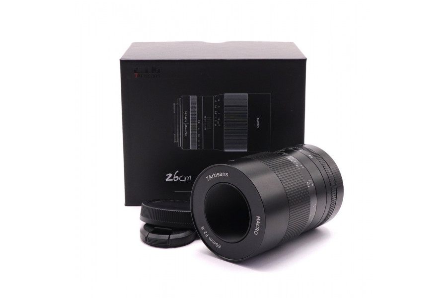 7Artisans 60mm f/2.8 Macro для Sony E в упаковке