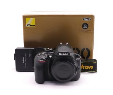 Nikon D3400 body в упаковке (пробег 40145 кадров)