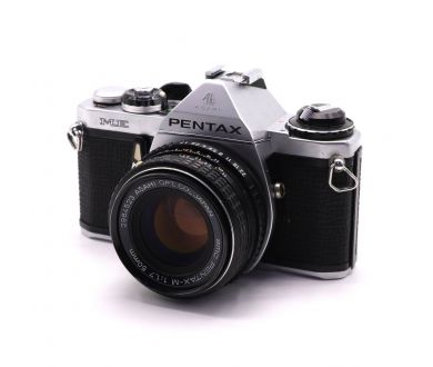 Камера Pentax ME + объектив SMC Pentax-M 50mm f/1.7
