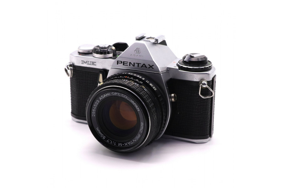 Камера Pentax ME + объектив SMC Pentax-M 50mm f/1.7