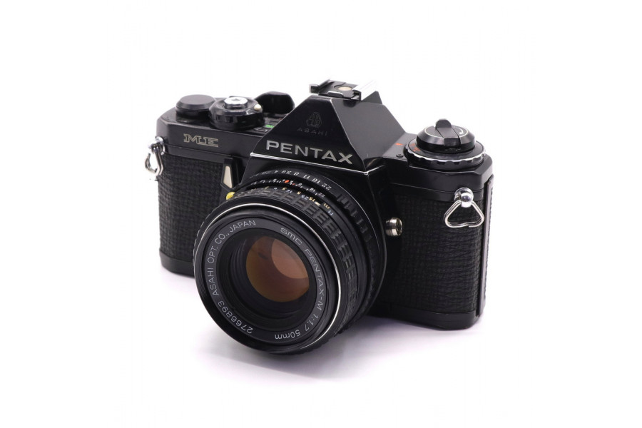 Pentax ME + SMC Pentax-M 50mm f/1.7 черный