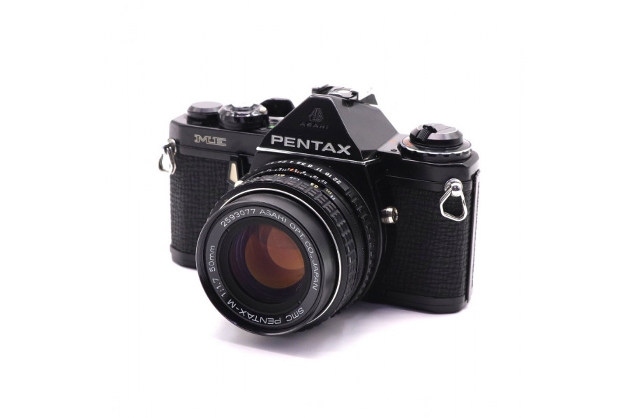 Камера Pentax ME + объектив SMC Pentax-M 50mm f/1.7 черный