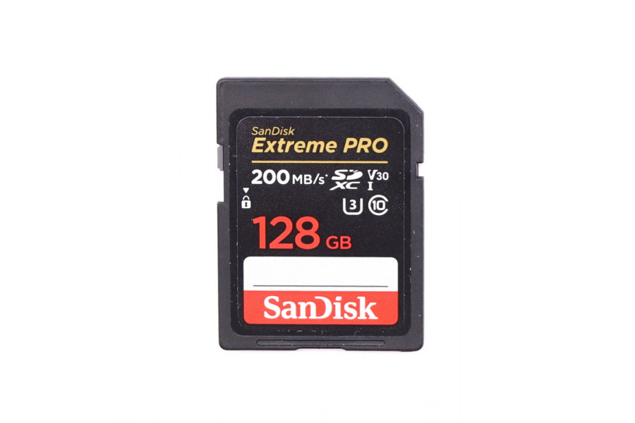 Карта памяти - SD SanDisk Extreme Pro 128GB 200MB/s