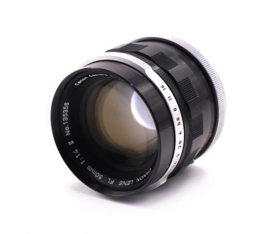 Светосильный объектив Canon FL 50mm f/1.4 II