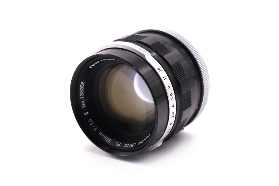 Светосильный объектив Canon FL 50mm f/1.4 II