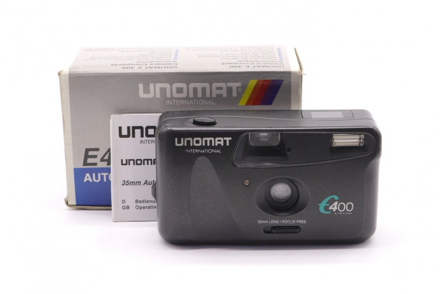 Пленочная фотокамера Unomat E400 в упаковке