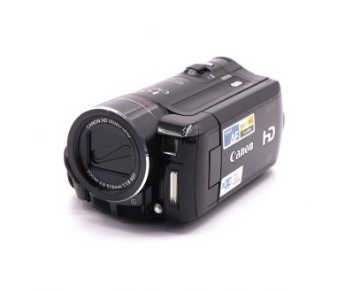 Компактная черная Full HD видеокамера Canon HF10