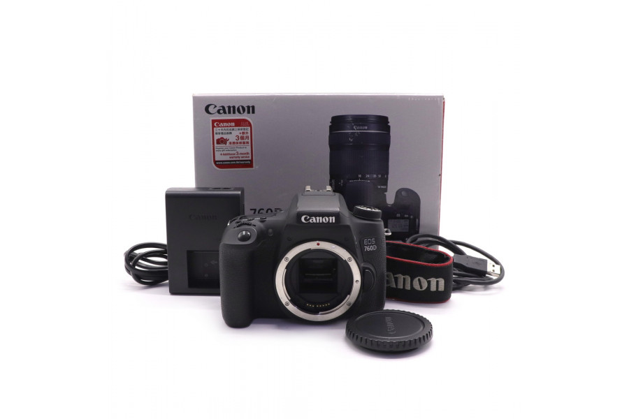 Canon EOS 760D body в упаковке (пробег 20690 кадров)