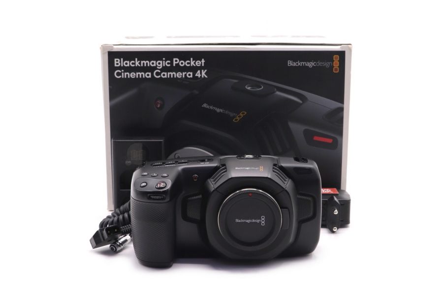 Видеокамера Blackmagic Design Pocket Cinema Camera 4K в упаковке
