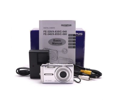 Компактная камера Olympus FE-340 в упаковке
