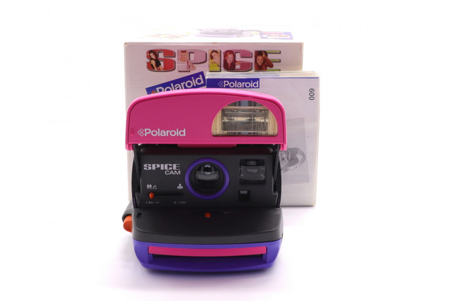 Мометальный Polaroid Spice Cam 600 в упаковке