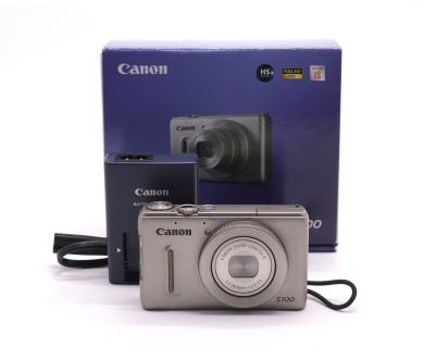 Цифровая камера Canon PowerShot S100 в упаковке