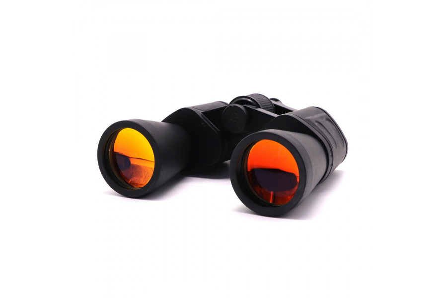 Бинокль оптический черный Binolux 10x50 Field 7