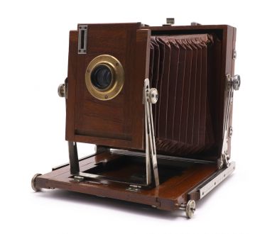 Немецкая деревянная камера + Rapid-Aplanat f/7.7 №2 G.Rodenstock Munchen