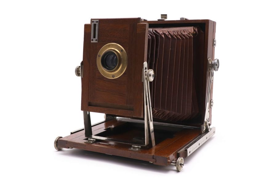 Немецкая деревянная камера + Rapid-Aplanat f/7.7 №2 G.Rodenstock Munchen