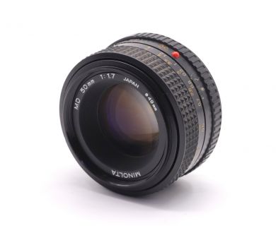 Объектив светосильный Minolta MD 50mm f/1.7