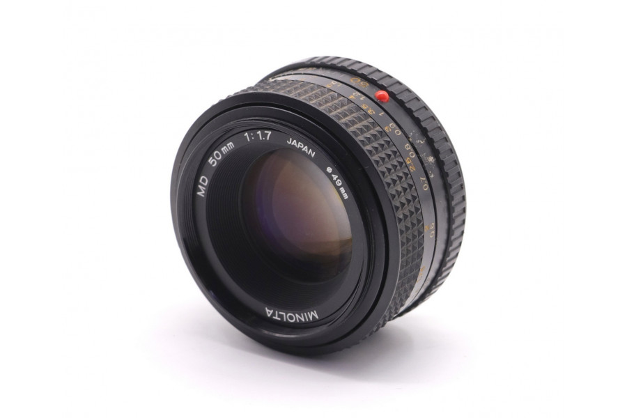 Объектив светосильный Minolta MD 50mm f/1.7