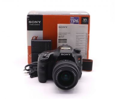 Sony A57 kit в упаковке (пробег 31370 кадров)