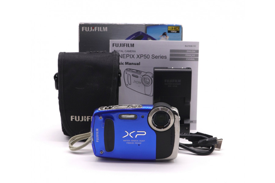 Компактная камера Fujifilm FinePix XP50 в упаковке