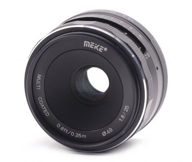 Мануальный Meike 25mm F1.8 APS-C Micro 4/3