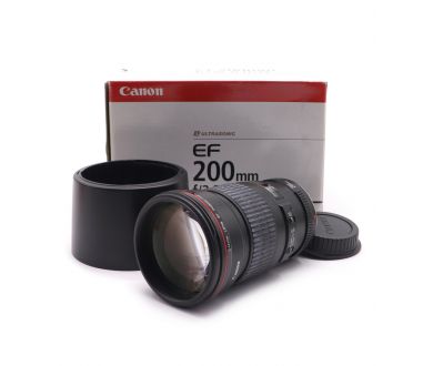 Объектив Canon EF 200mm f/2.8L II USM в упаковке