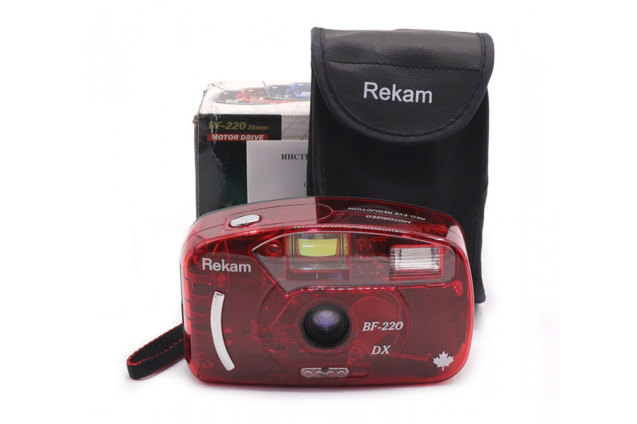 Плёночный фотоаппарат Rekam BF-220 в упаковке