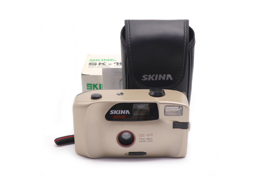 Аналоговая камера Skina SK-106 gold в упаковке