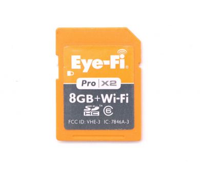 Карта памяти Eye-Fi Pro X2 8GB Wireless Wi-Fi SDHC