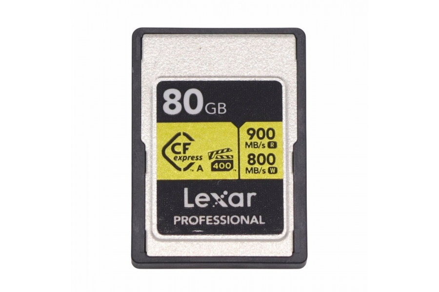 Карта памяти Lexar CFexpress Type A 80GB Professional GOLD Series