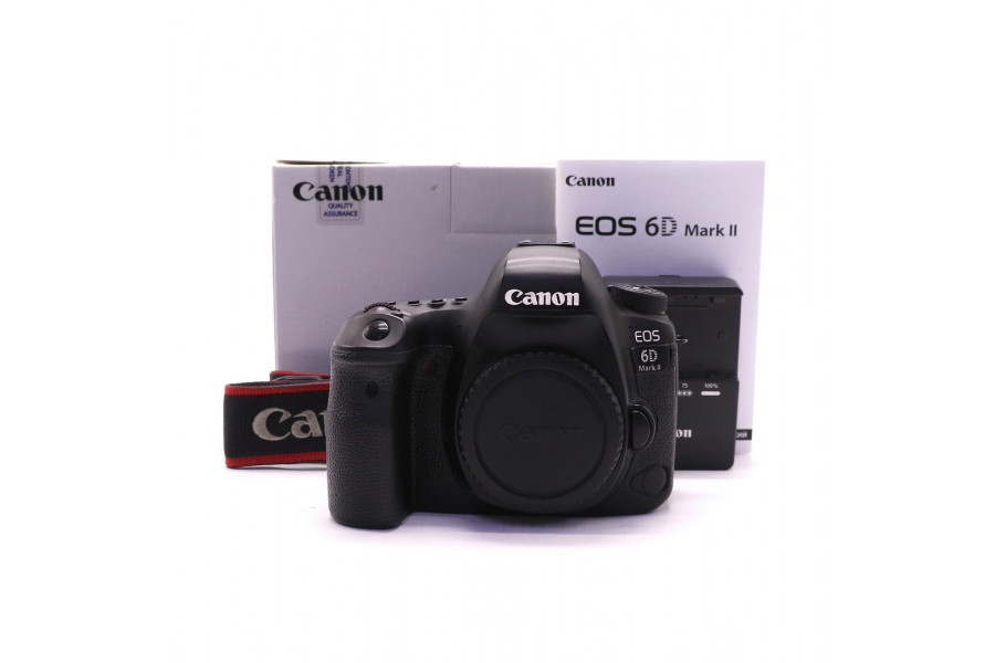 Canon EOS 6D Mark II body в упаковке (пробег 184895 кадров)