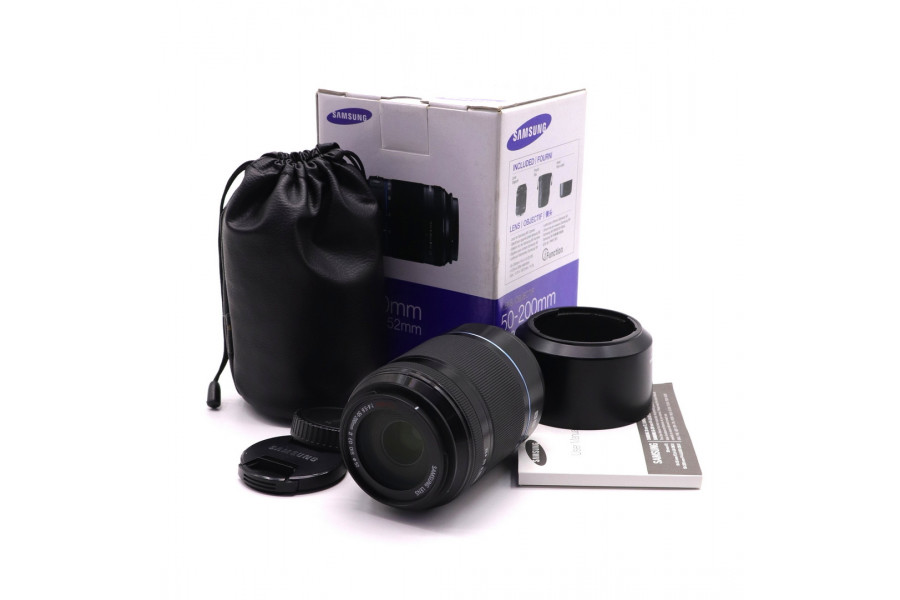 Samsung 50-200mm f/4-5.6 ED OIS II в упаковке
