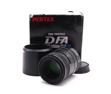 Pentax-D FA SMC Macro 100mm f/2.8 WR в упаковке