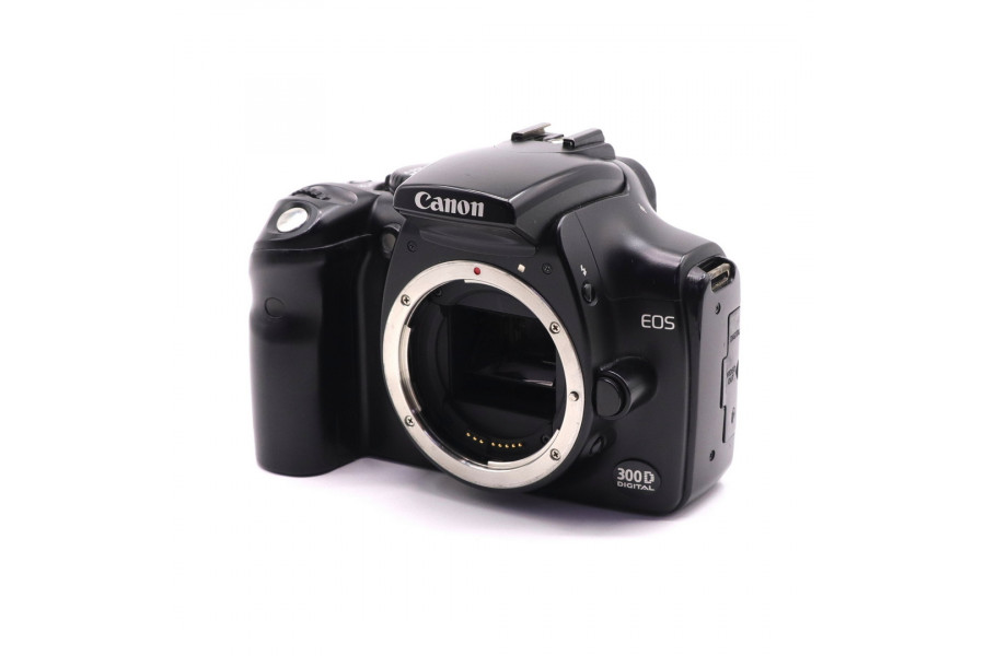 Зеркальный фотоаппарат Canon EOS 300D body black