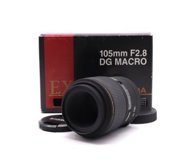 Sigma AF 105mm f/2.8 EX DG Macro Sigma SA в упаковке