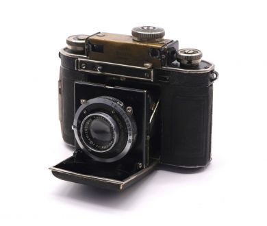 Камера Certo Dollina + Tessar 2.8/5cm неисправная