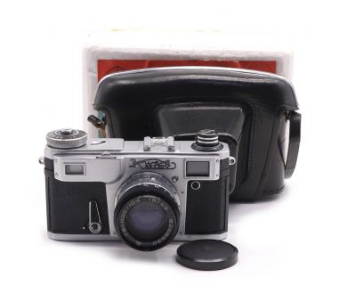 Камера Киев 4АМ + Гелиос-103 f/1.8 53mm в упаковке