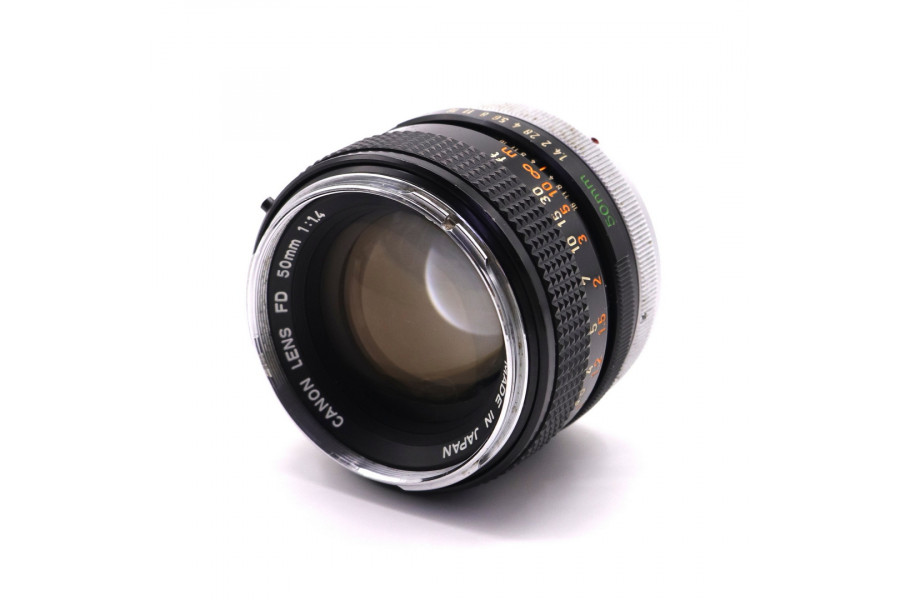 Мануальный объектив Canon FD 1,4/50mm (Japan)