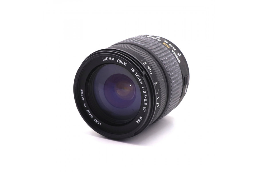 Объектив Sigma Zoom 18-125mm f/3.5-5.6 DC for Pentax K