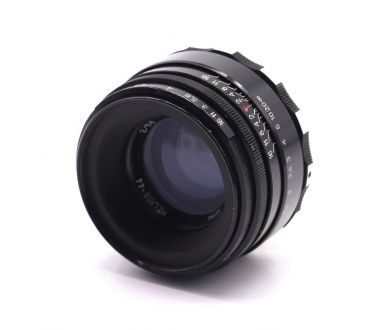 Объектив Гелиос-44 2/58 М39 зебра (СССР)