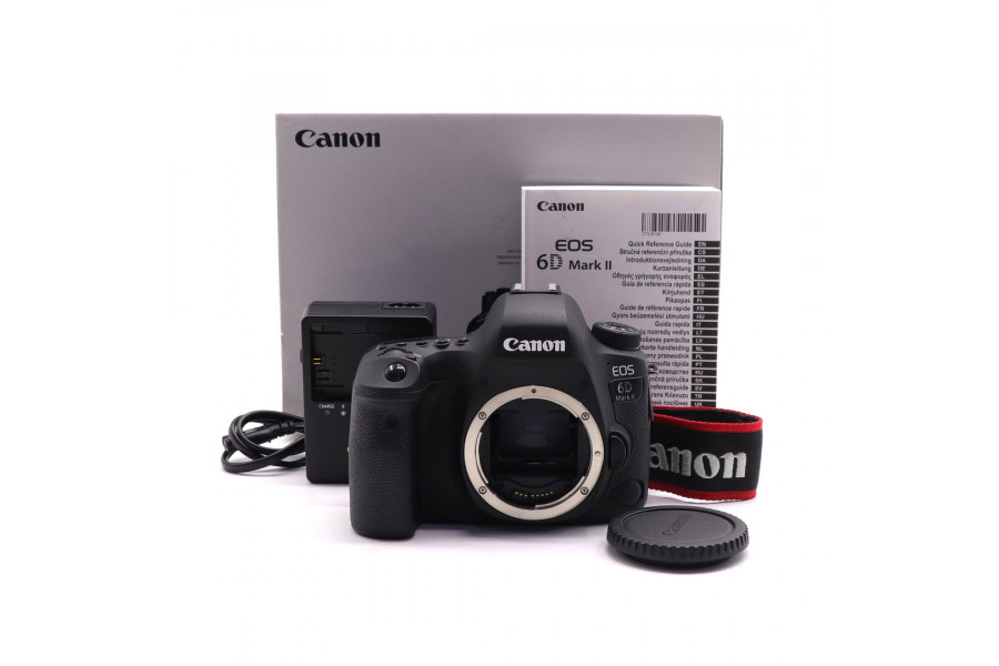 Canon EOS 6D Mark II body в упаковке (пробег 131000 кадров)