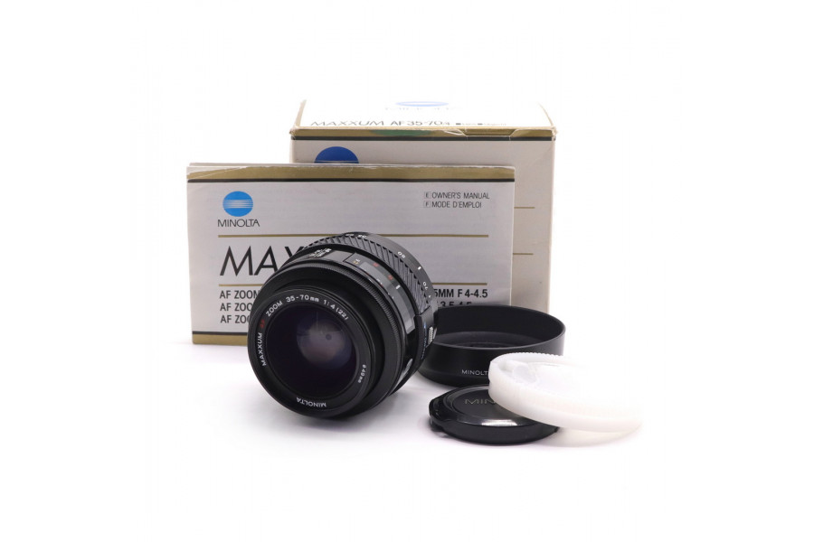 Объектив Minolta Maxxum Af Zoom 35-70mm f/4 в упаковке