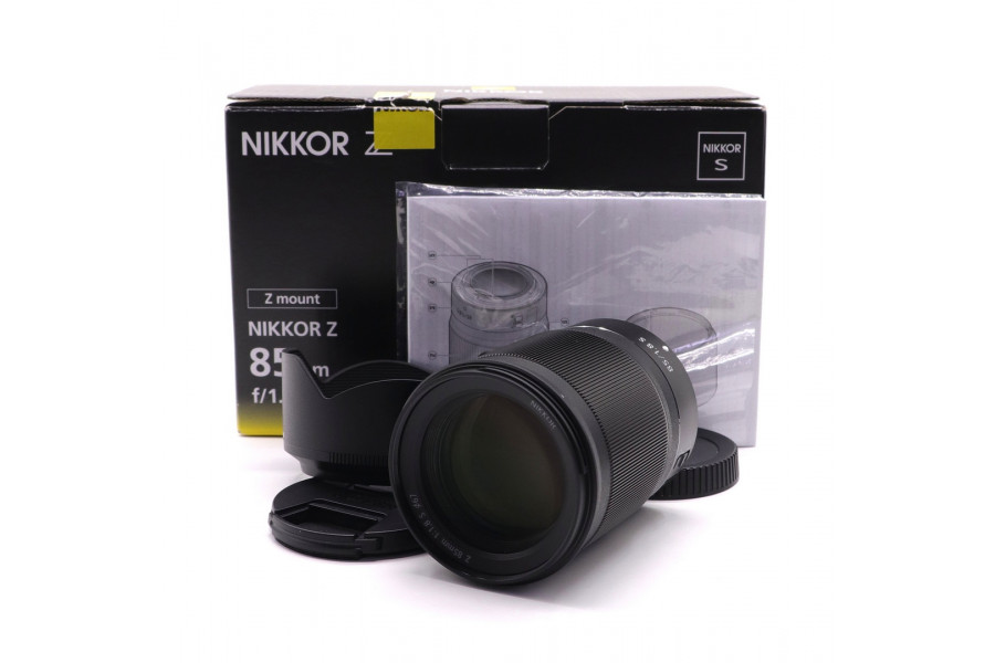 Объектив новый Nikon 85mm f/1.8S Nikkor Z в упаковке