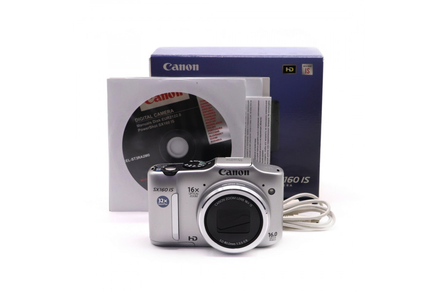 Камера Canon PowerShot SX160 IS в упаковке