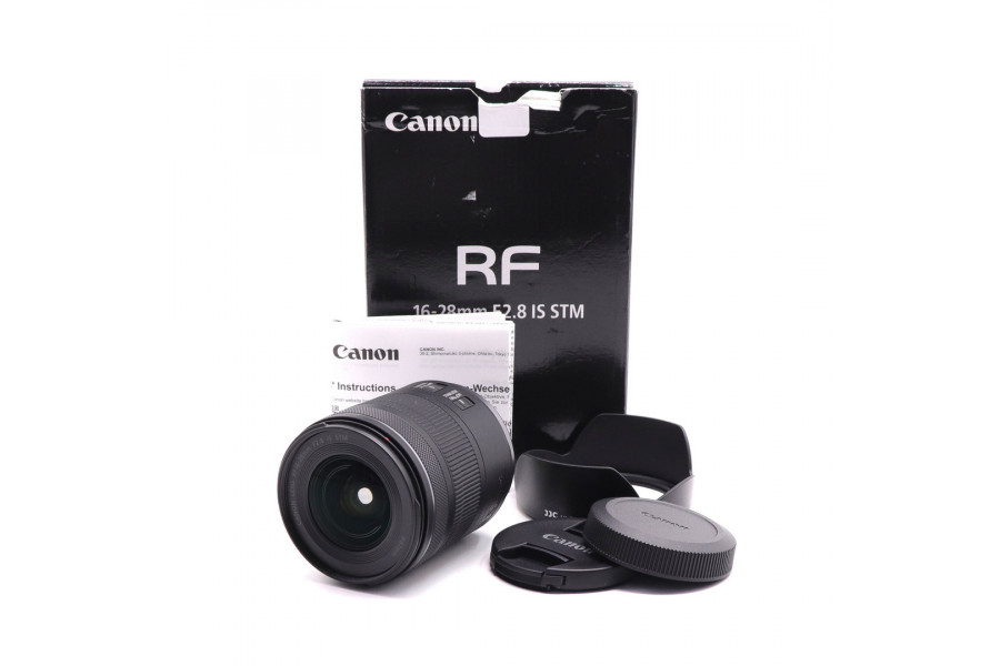 Canon RF 16-28mm f/2.8 IS STM в упаковке