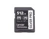 Карта памяти Lexar SDXC 512GB Professional Silver PRO UHS-II U3 V60 (280/160 MB/s)