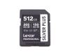 Карта памяти lexar sdxc UHS-I silver plus 512GB