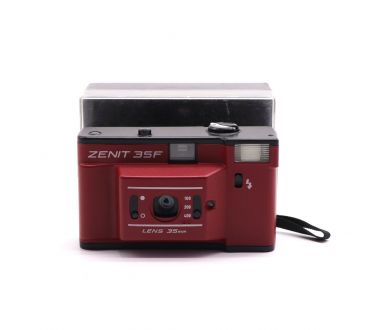 Фотоаппарат Zenit 35F в упаковке красный
