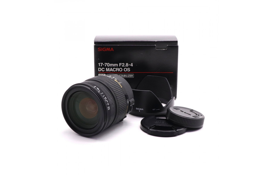 Sigma AF 17-70mm f/2.8-4 DC MACRO OS HSM Sigma SA в упаковке