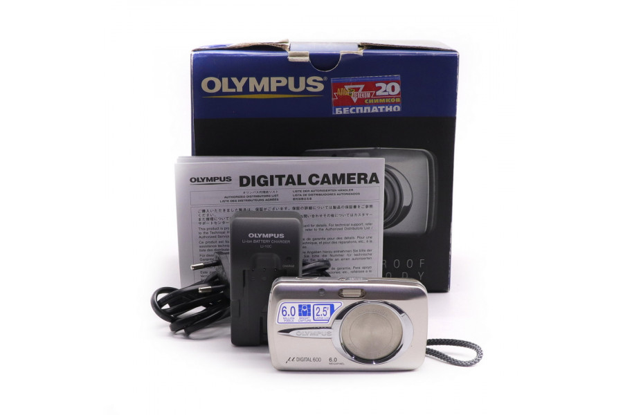 Камера Olympus Mju 600 Digital в упаковке