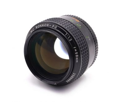 Объектив Minolta MC Rokkor-PG 58mm f/1.2 (Japan)